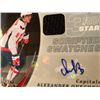 Image 2 : ALEXANDER OVECHKIN 2008/09 3rd STAR SCRIPTED SWATCHES GAME USED JERSEY AUTO