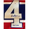 Image 2 : JEAN BELIVEAU SIGNED CANADIENS JERSEY INSCRIBED HOF 1972 (PSA/DNA COA)