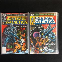 MARVEL COMICS BATTLESTAR GALLACTICA NO. 3 AND NO. 6 LOT