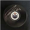 Image 2 : LEON DRAISAITL SIGNED HOCKEY PUCK IN 3D DISPLAY ( FANATICS COA)