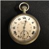 Image 1 :  RARE TACY ADMIRIAL SALESMAN DISPLAY CLEAR BACK POCKET WATCH WITH RAILWAY DIAL