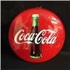 Image 1 : MEDIUM COKE METAL BUTTON SIGN