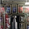 Image 2 : FRAMEWORTH STANLEY CUP CHAMPIONS LARGE CUSTOM DISPLAY (LABBATS EXCLUDIVE CARD SET)