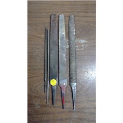 FIVE METAL FILES