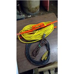 THREE EXTENSION CORDS