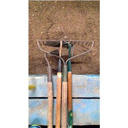 4 GARDENING TOOLS