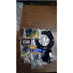 4 TRAILER TERMINALS 7 PIN ROUND, 3 PIN FLAT