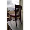Image 3 : BURGANDY DINING ROOM CHAIR