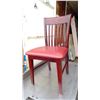 Image 1 : BURGANDY DINING ROOM CHAIR