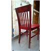 Image 3 : BURGANDY DINING ROOM CHAIR