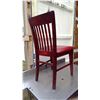 Image 3 : BURGANDY DINING ROOM CHAIR