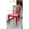 Image 1 : BURGANDY DINING ROOM CHAIR