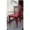 Image 1 : BURGANDY DINING ROOM CHAIR