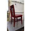 Image 3 : BURGANDY DINING ROOM CHAIR