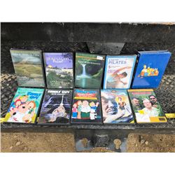 10 DVDS TV SERIES/MISC.