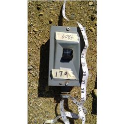 FEDERAL PACIFIC - 2 BREAKER PANEL BOX STAB-LOK BREAKERS