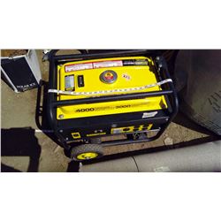 CHAMPION 4000 WATT GENERATOR - LIKE NEW - LESS THAN 5 HOURS
