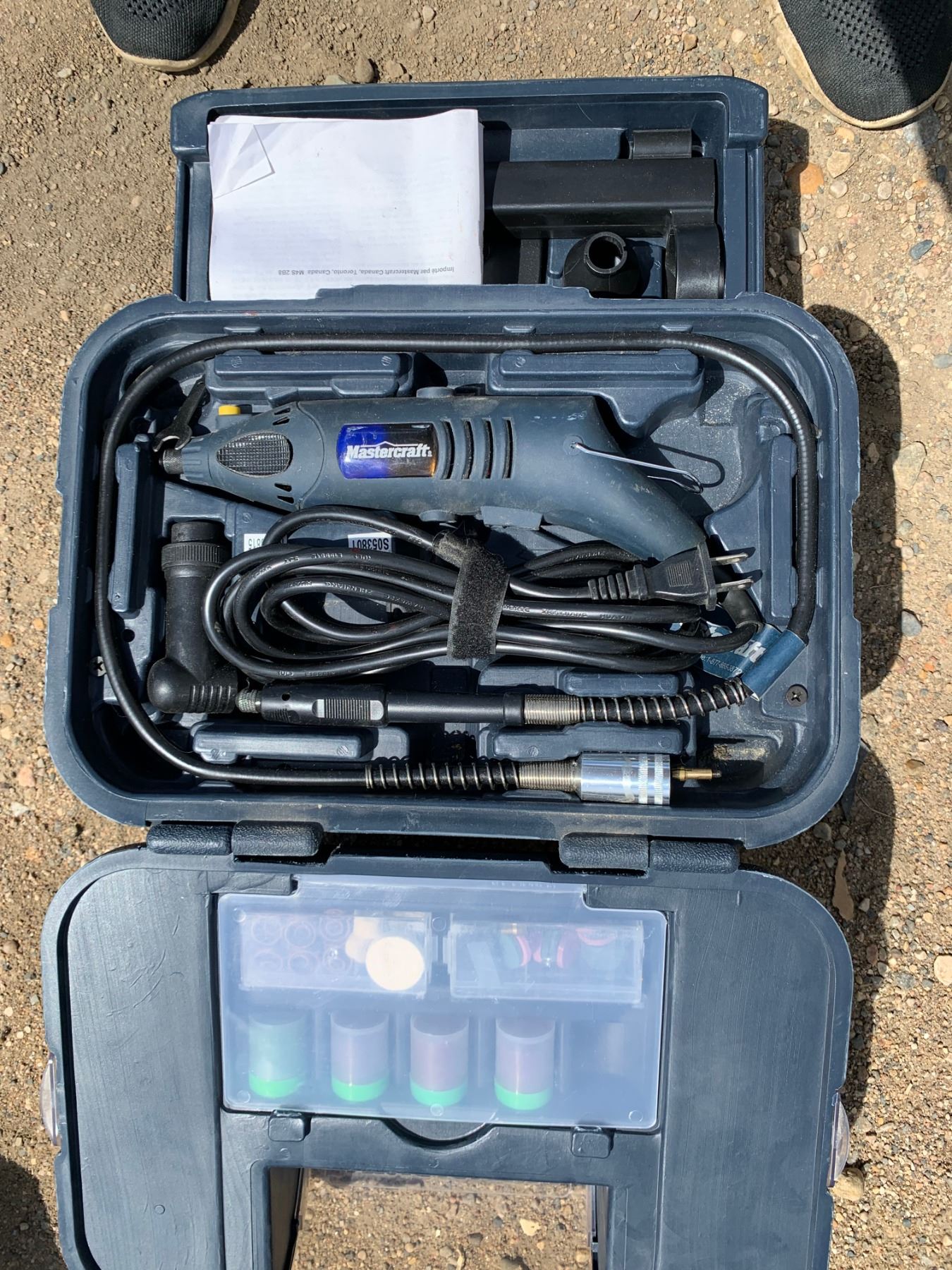 MASTERCRAFT 250 PIECE ROTARY TOOL KIT LIKE NEW Schmalz Auctions