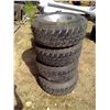 Image 1 : SET OF 4 GOODRIDE TIRES - 31X10.50R15LT W/ RIMS