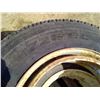 Image 2 : SET OF TWO TIRES W/ RIMS - 12R22.5 150/146L - 9R22.5