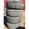 Image 6 : SET OF 4 BRIDGESTONE BLIZZAK WINTER TIRES - 265/50R20
