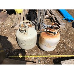 2 PROPANE TANKS