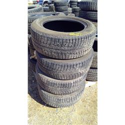 Set of 4 - 215/55R16 Michelin Tires