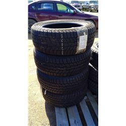 Set of 4 - 235/55R18 Motomaster Winter Edge Tires