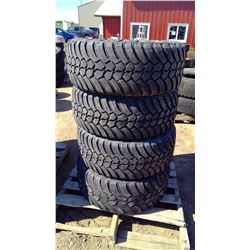 Set of 4 - LT285/65R18 Amp "Mud Terrain Attack" Tires