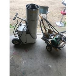 Pressure Washer - Smith Roloes 1-HP and Hot Water Portable Tank-Propane - "5 Partan"