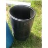 Image 3 : 2 45 Gallon Plastic Barrels - 1 Top is Open