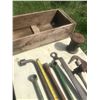 Image 3 : Box of Large Vintage Tools, etc.
