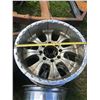 Image 2 : 4 Chrome Rims 8 Bolt and Tire and Rim Ford F350 - 8 Bolt