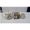 Image 1 : TEA POT, 11OZ. MUG AND SUGAR BOWL