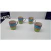 Image 1 : FOUR MATCHING COFFEE CUPS