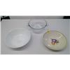 Image 1 : THREE SERVING DISHES