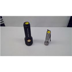 TWO FLASHLIGHTS