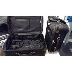 TWO MATCHING TRAVELLING SUITCASES