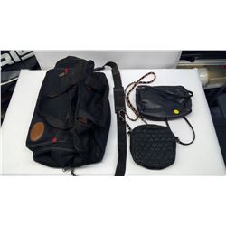 BUXTON TRAVEL BAG AND TWO LADIES PURSES