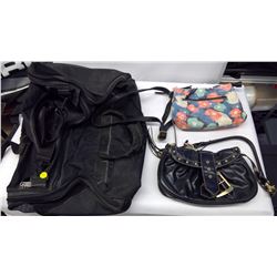 CHAMPION TRAVEL BAG AND TWO LADIES PURSES