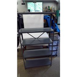 METAL SHELVING UNIT