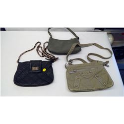 THREE LADIES PURSES