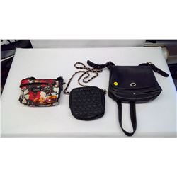 THREE LADIES PURSES