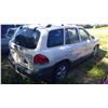 Image 3 : WHITE 2005 HYUNDAI SANTA FE VIN: KM8SB73D25U978215