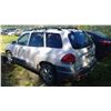 Image 4 : WHITE 2005 HYUNDAI SANTA FE VIN: KM8SB73D25U978215