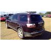 Image 4 : PURPLE 2008 GMC ACADIA VIN: 1GKEV33718J212238