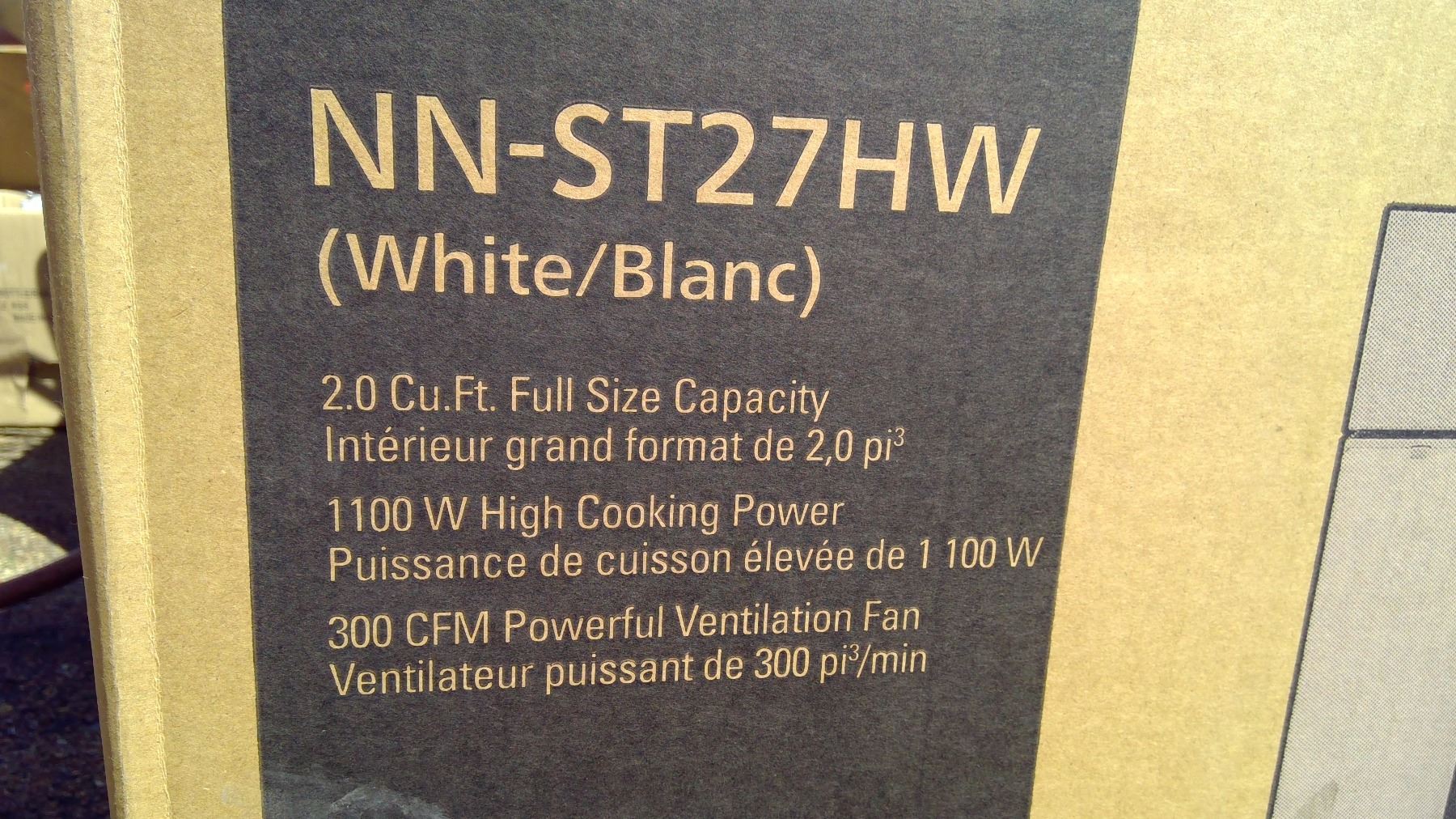 Panasonic Over the Range Microwave Oven