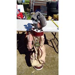 Golf Clubs and Golf Bag