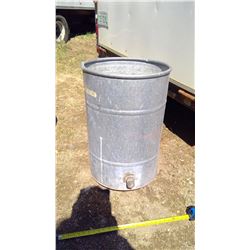 Galvanized Fluid Drum