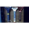 Image 2 : 3 Tennis Rackets - Wilson, Rouge, etc.